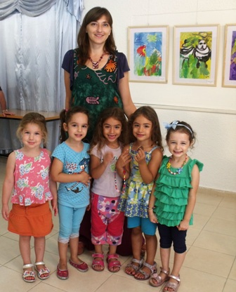 תערוכה של ציורי ילדים